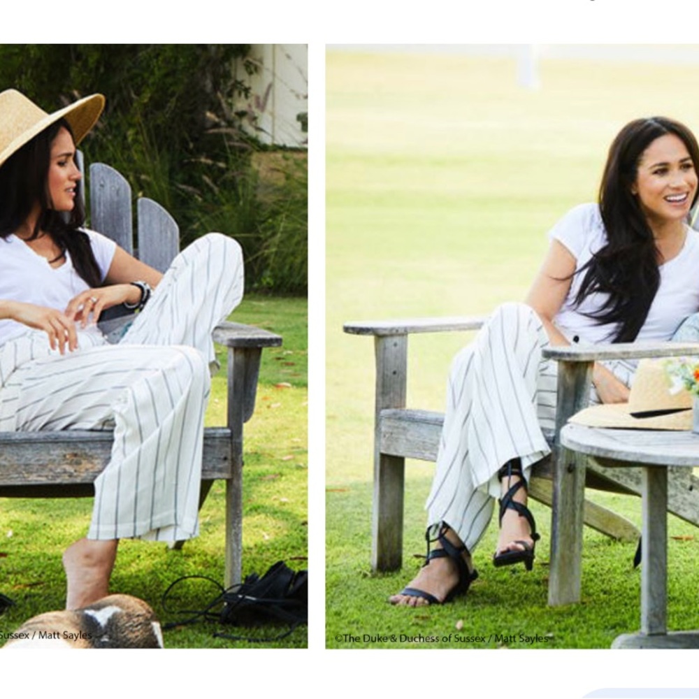 Anine Bing Ryan Trousers BNWT Size 40 ASO Meghan Markle